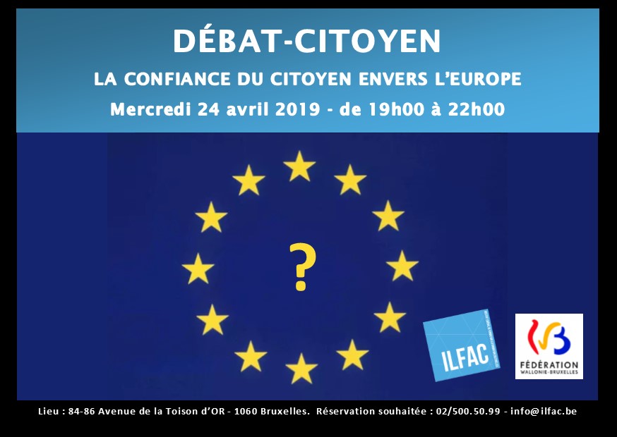 confiance des citoyens en l'Europe bonbon