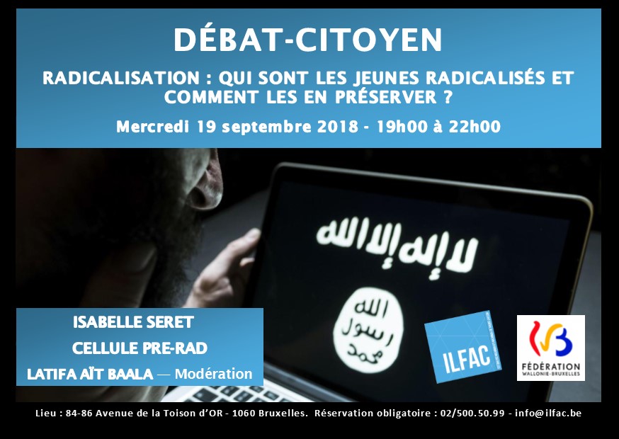 Visuel débat radicalisation